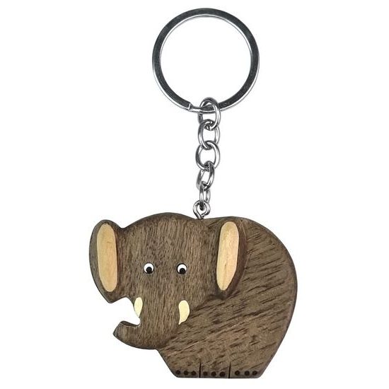 2Kids Toys Dřevěná klíčenka velká Slon