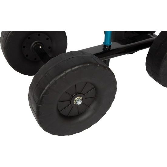 small foot Bagr s kolečky modrý