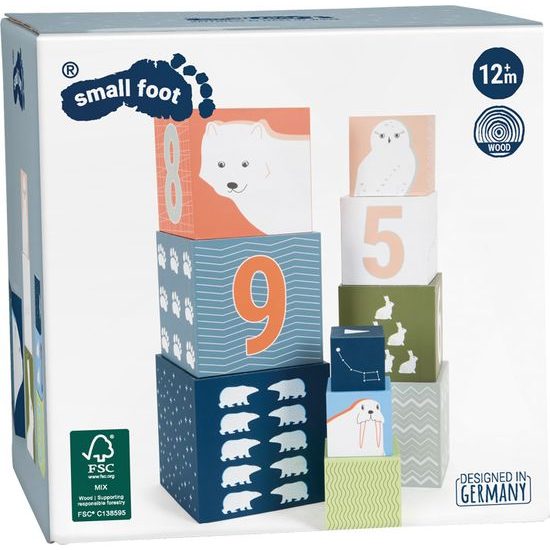 small foot Stohovací kostky Arctic