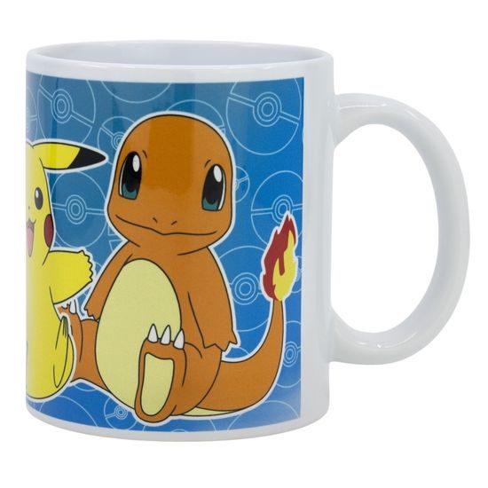Keramický hrnek 325 ml - Pokémon Eevee, Pikachu, Charmander
