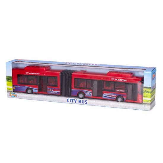 2-Play Traffic autobus 39cm volný chod v krabičce