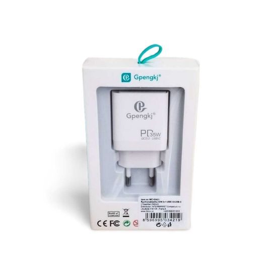 Rychlonabíječka 35W 2v1 USB 3.0/USB-C