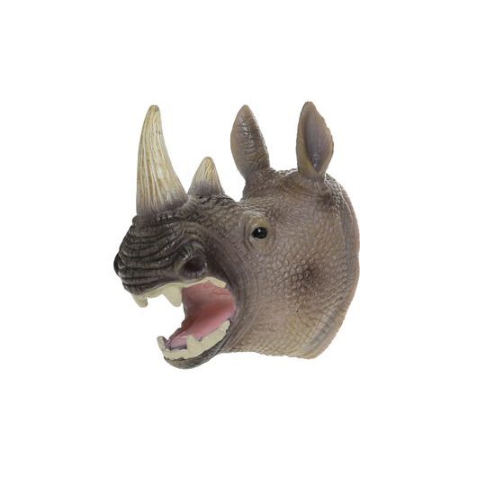 Maňásek safari prstový 8,5-10,5cm 4druhy 12ks v DBX