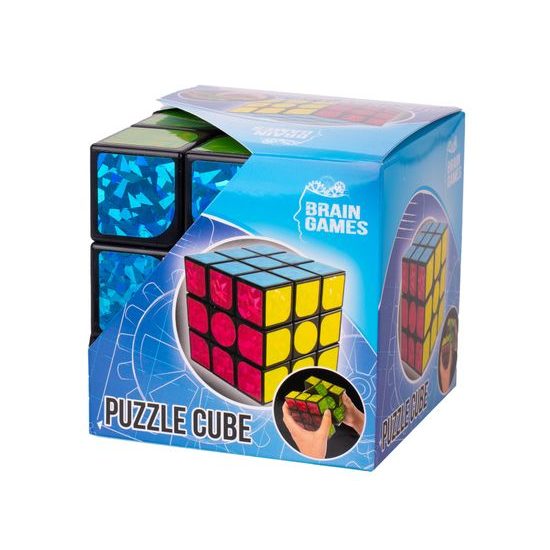 Brain Games hlavolam kostka 10cm v krabičce