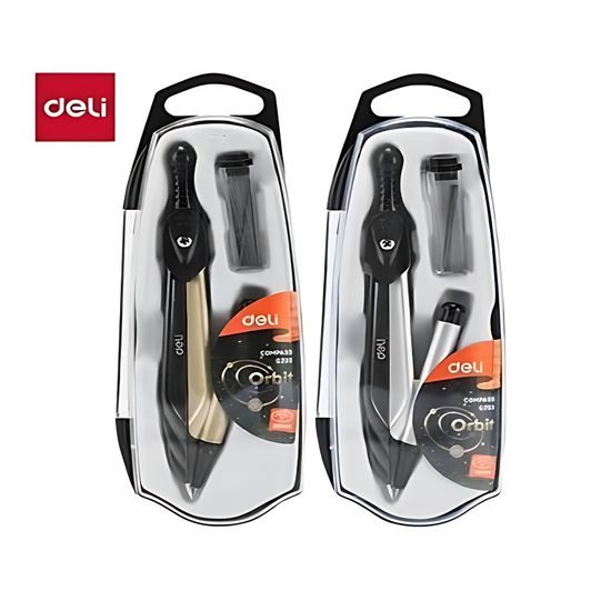 DELI Kružítko s mikrotužkou Ø28cm ORBIT EG20302