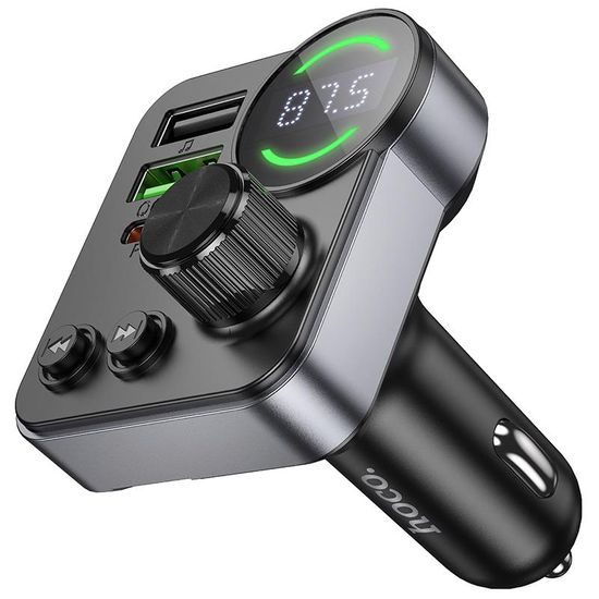 BT FM Vysílač do auta DUAL port 48W PD30W