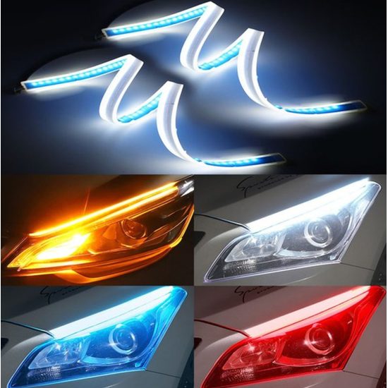2x LED DRL denní osvětlení do smětlometu 45cm