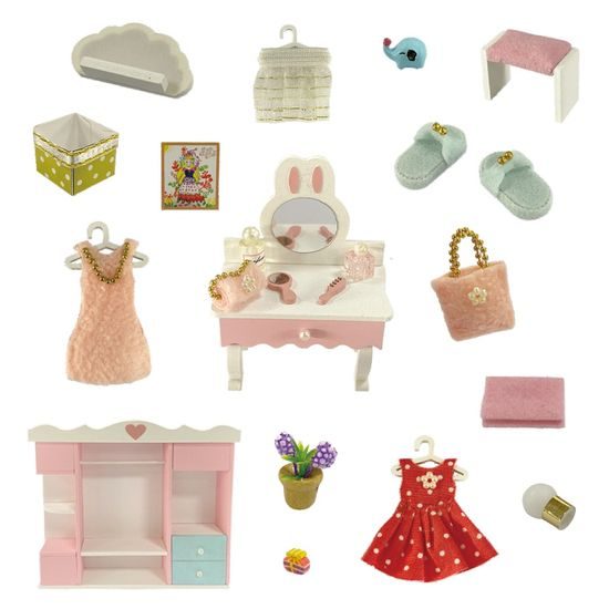 2Kids Toys miniatura domečku Roztomilá šatna