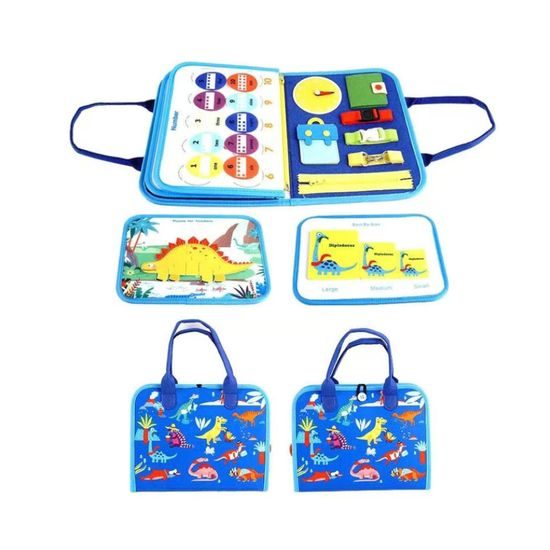 2Kids Toys Senzorická busy kniha Dinosauři 2