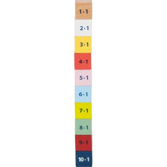 small foot Dřevěná vzdělávácí tabulka násobilka