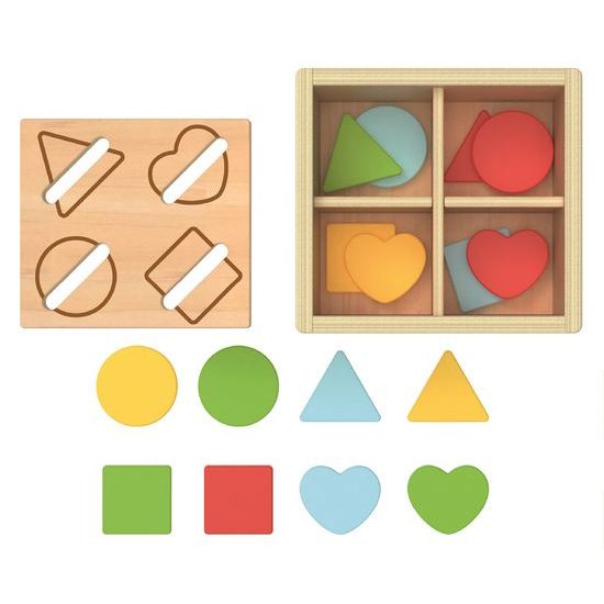 2Kids Toys Třídění tvarů a barev
