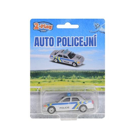 2-Play Traffic Auto policie CZ 8cm kov volný chod na kartě