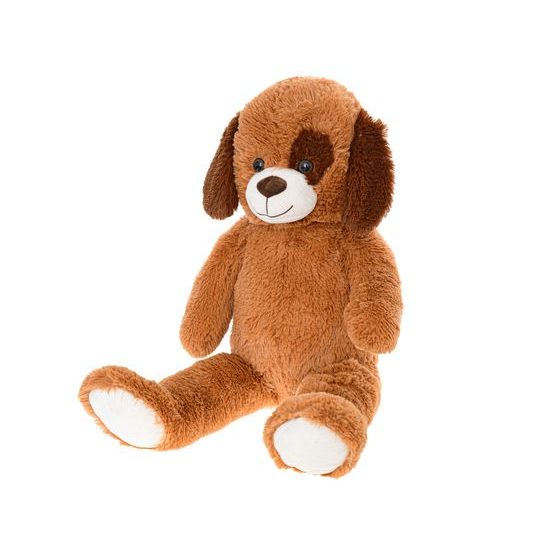 Plush Friends pes plyšový 80cm tmavě hnědý 0m+