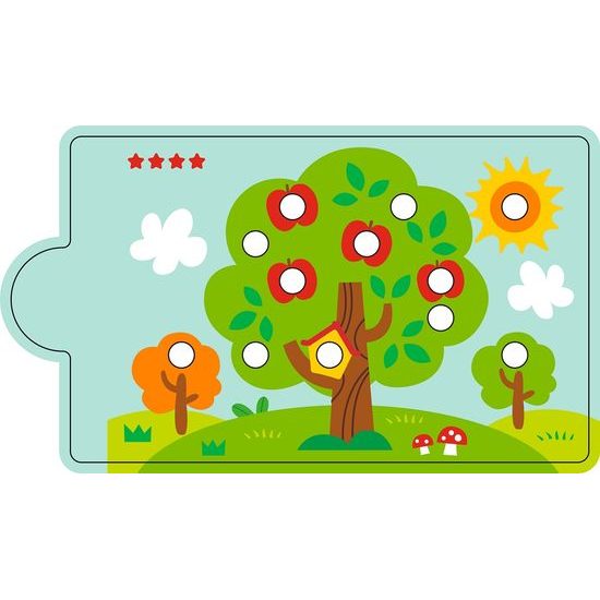 2Kids Toys Magnetická hra Třídění barev s dinosaurem