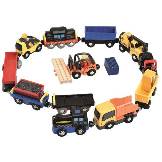 2Kids Toys Sada vozidel k vláčkodráze