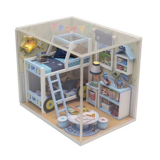 2Kids Toys miniatura domečku Charlesův pokoj
