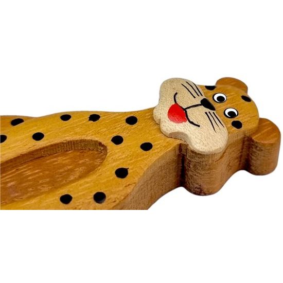 2Kids Toys Dřevěná magnetka velká Leopard