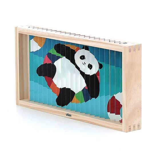 Vilac Dřevěná 4D skládačka Zvířátka