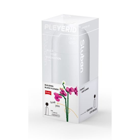 Sluban Flowers M38-B1101-12 Orchidej ve váze