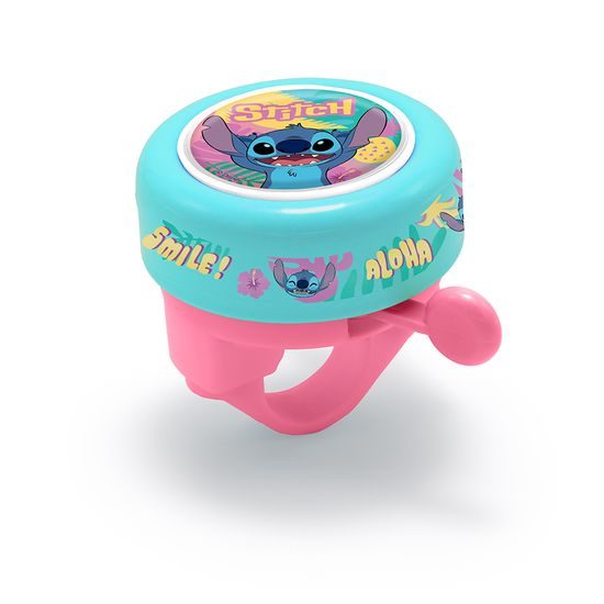 Kovový zvonek na kolo Stitch
