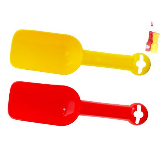 Lopatka 24,5cm 2barvy 12m+ 12ks v síťce