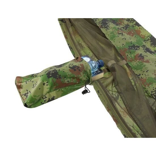 Turistická houpací síť Santiago - Army 260x140cm