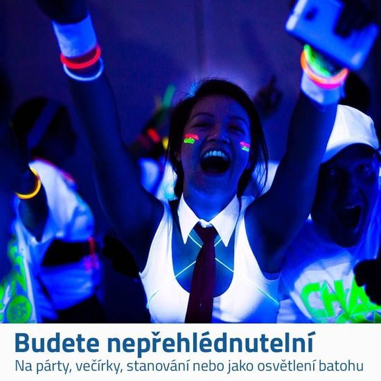 Svítící tyčinky LightStick 50 ks