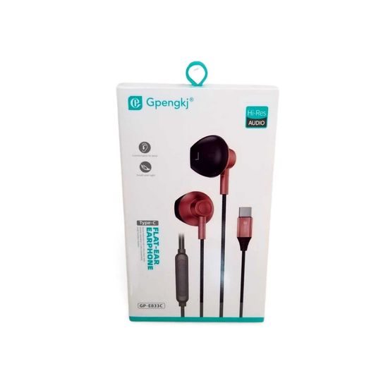 Sluchátka Flat-Ear Gpengkj USB-C