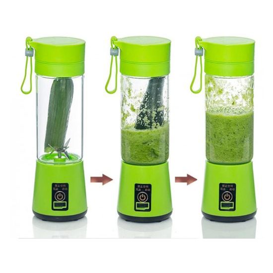 Přenosný USB smoothie maker - fialová