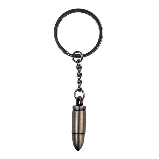 Vojenský přívěsek na klíče - náboj 9 mm