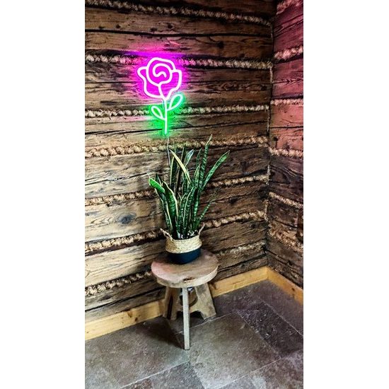 2Kids Toys LED NEON LIGHT lampička Růže