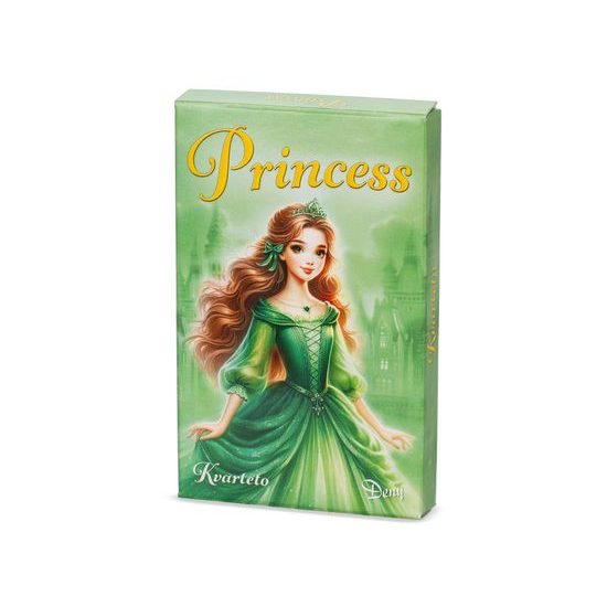 Karty Kvarteto Princess 32ks v krabičce