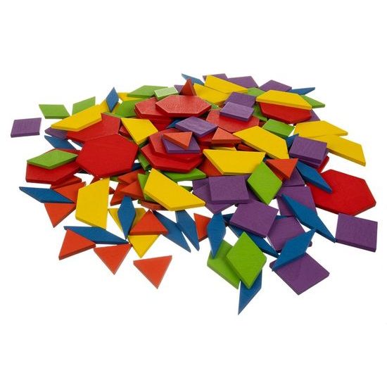 Vzdělávací puzzle - geometrické obrazce