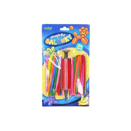 Balónky magické set 24 ks - Český obal