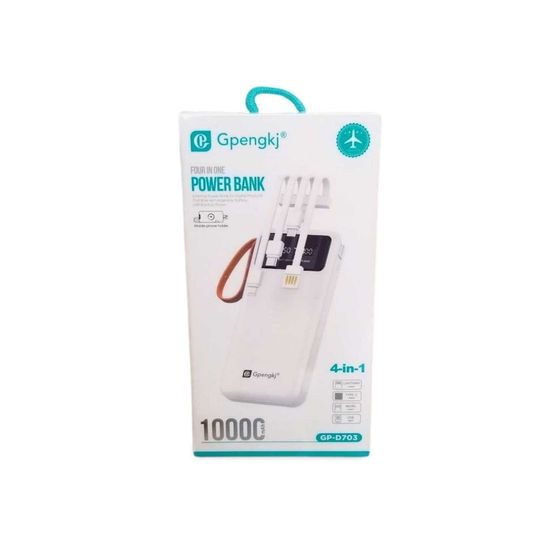 Powerbanka Gpengkj 12W 10000mAh 4v1
