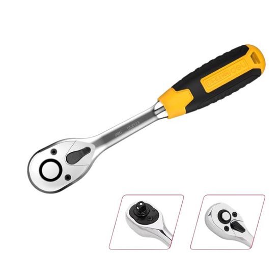 Ráčnový klíč 1/4" s hlavicí 45T 150mm
