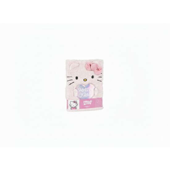 Plyšový zápisník Hello Kitty