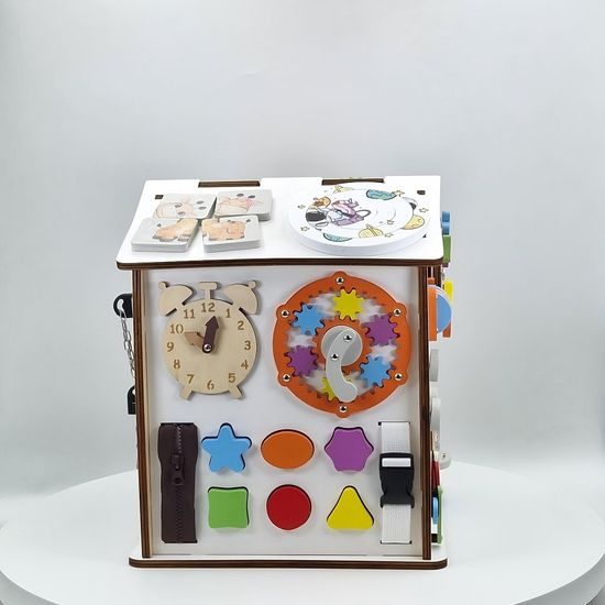 2Kids Toys Activity board Domeček bílý