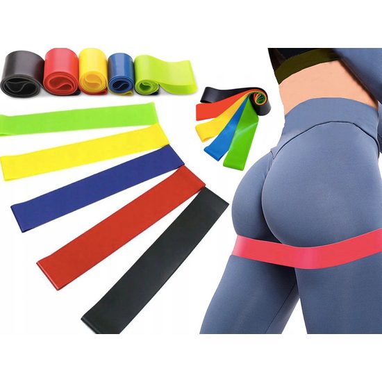 Set posilovacích odporových gum 5ks