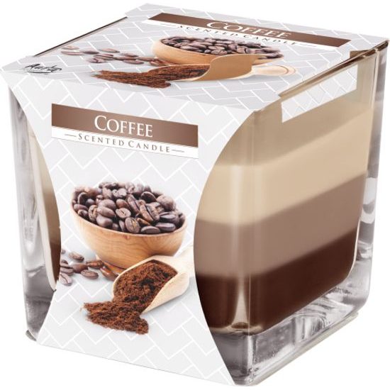 Bispol Svíčka Sklo 170g Coffee
