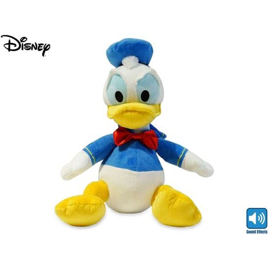 Kačer Donald plyšový 24cm na baterie se zvukem 12m+