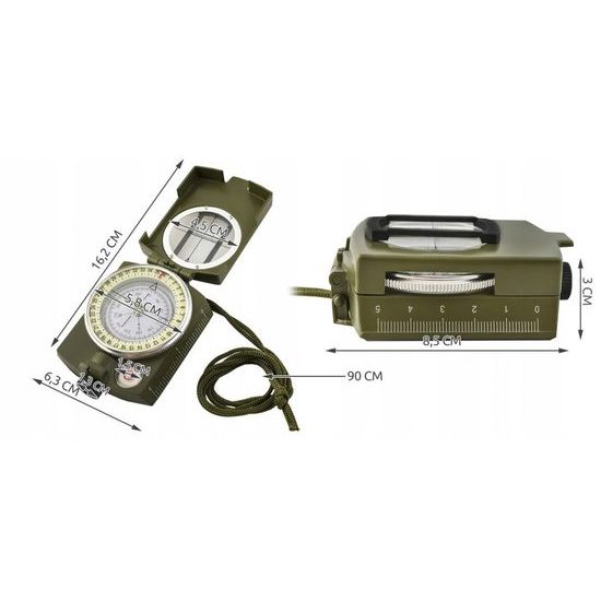 Kompas ARMY kov - KM 5717