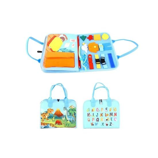 2Kids Toys Senzorická busy kniha Dinosauři 3