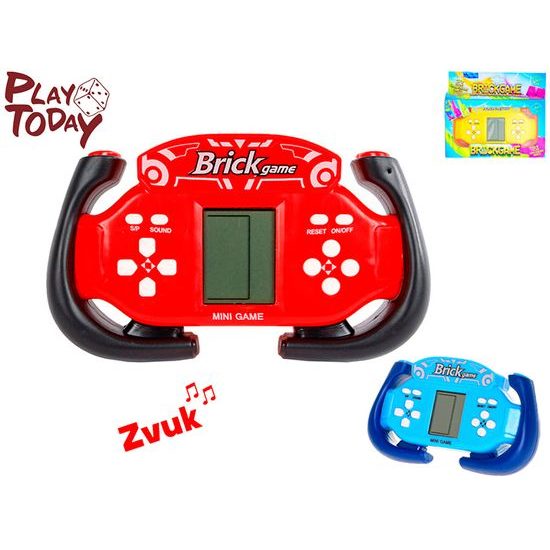 Play Today konzole 14x9cm 23her na baterie se zvukem 3barvy v krabičce