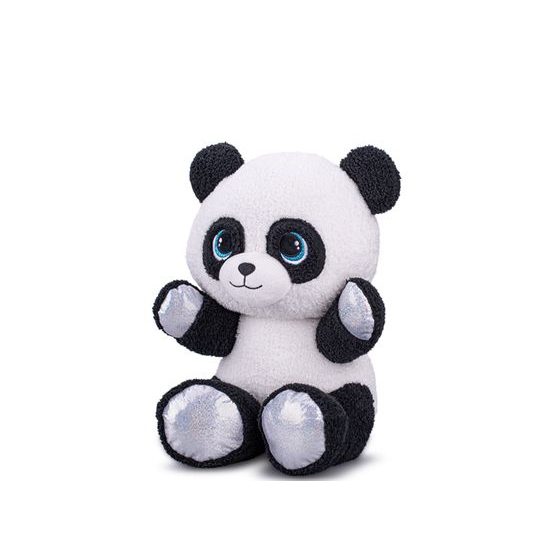 Panda plyšová 16,5cm sedící 0m+ v sáčku