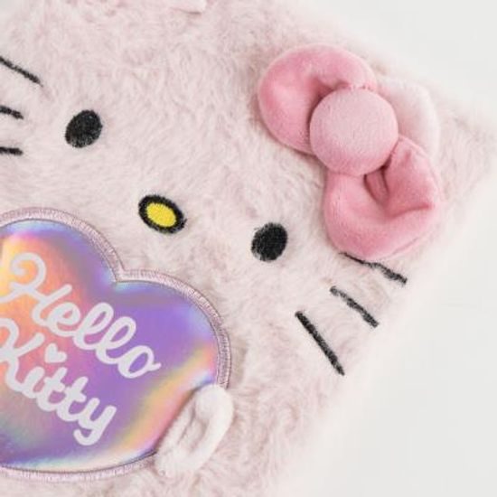 Plyšový zápisník Hello Kitty