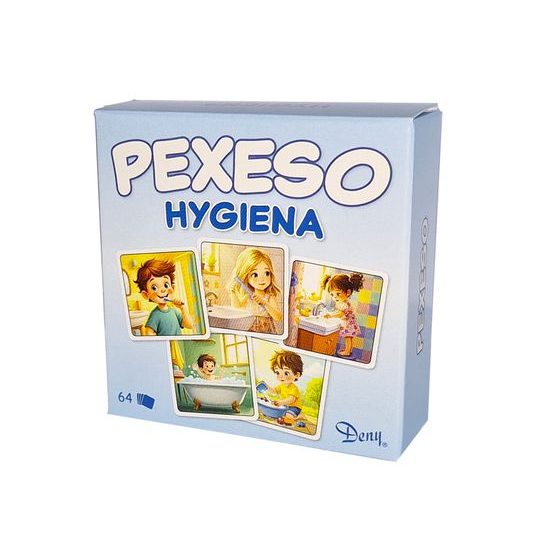 Pexeso Hygiena 64ks v krabičce