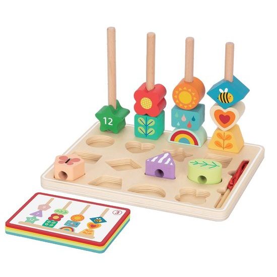 2Kids Toys Hra Třídění podle karet Louka