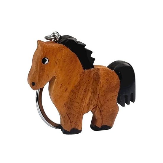 2Kids Toys Dřevěná klíčenka velká Kůň