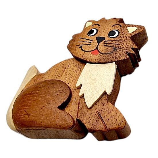 2Kids Toys Dřevěná magnetka velká Kočka